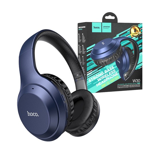 Auriculares Inalámbricos Hoco W30 Fun Move Bluetooth V5.1 Azul